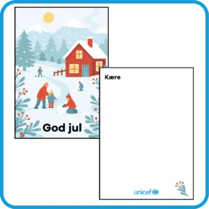 Julekort stock