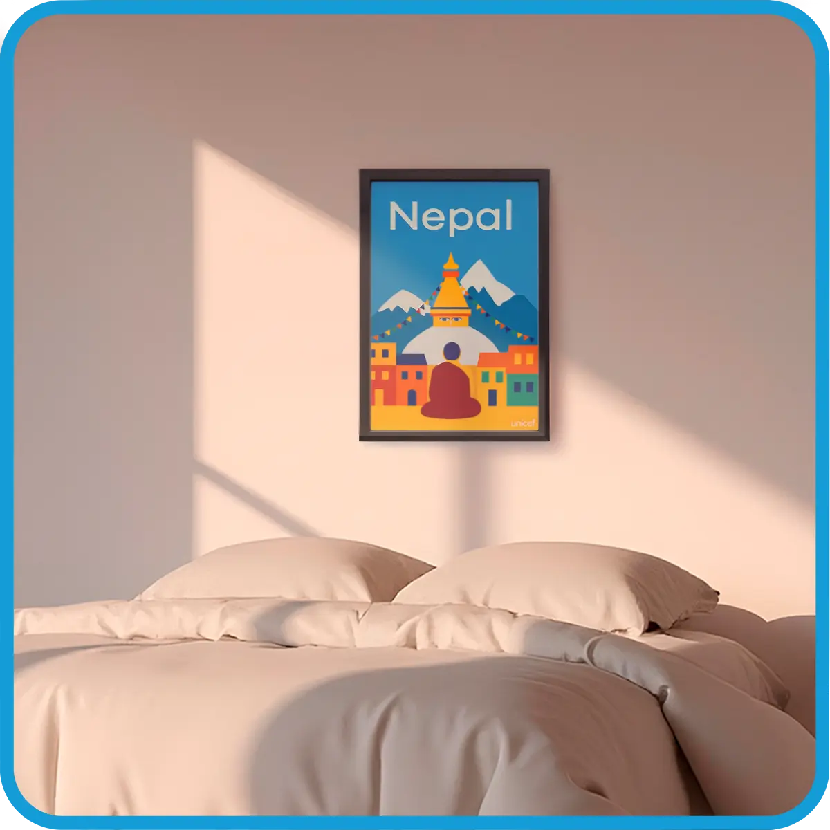 Nepal i soveværelset